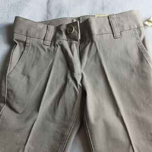 Stylish Girl's Tan Casual Pants